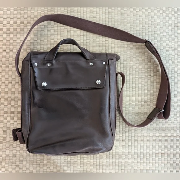 Allegory Leather Goods Macana Mail Bag Danzante Cross Body Made in Chicago